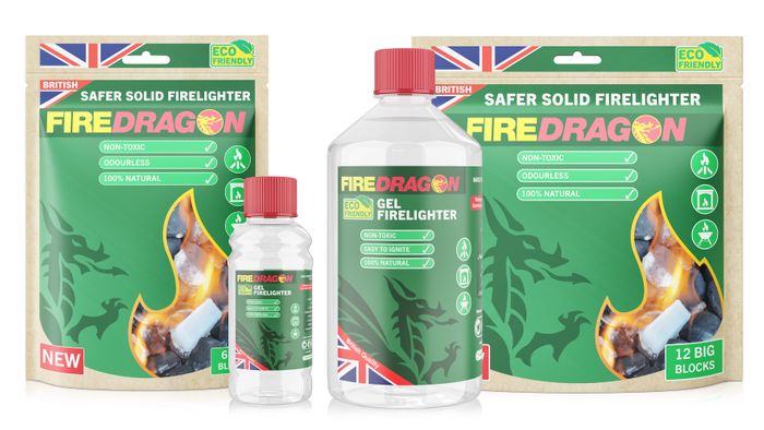 FireDragon Solid FireLighter - 6 pack